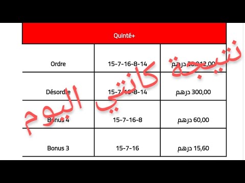نتيجة تيرسي كوارطي كانتي    