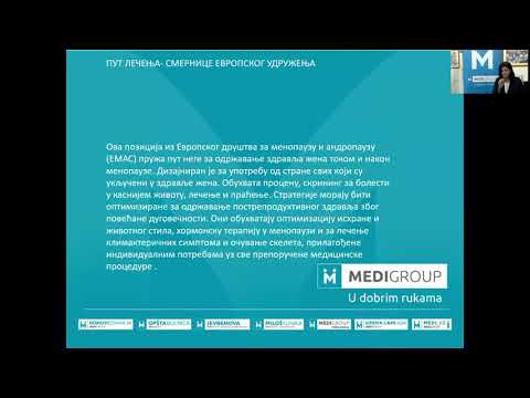 MediGroup webinar, stručnjaci iz Jevremove - Otvoreno o menopauzi