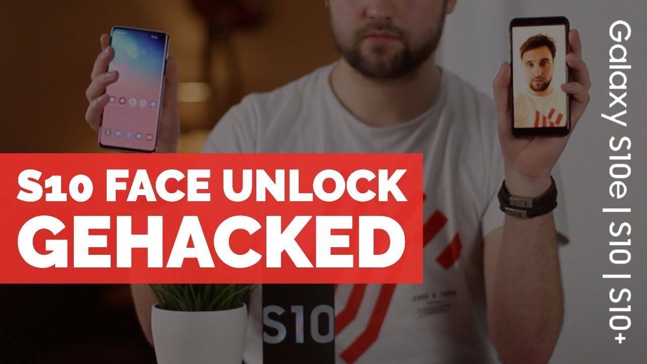 ⚠️ Samsung Galaxy S10 Face Unlock HACK! YouTube