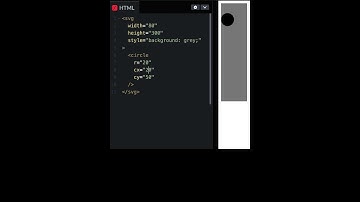#4 Circle   SVG   Frontend #shorts