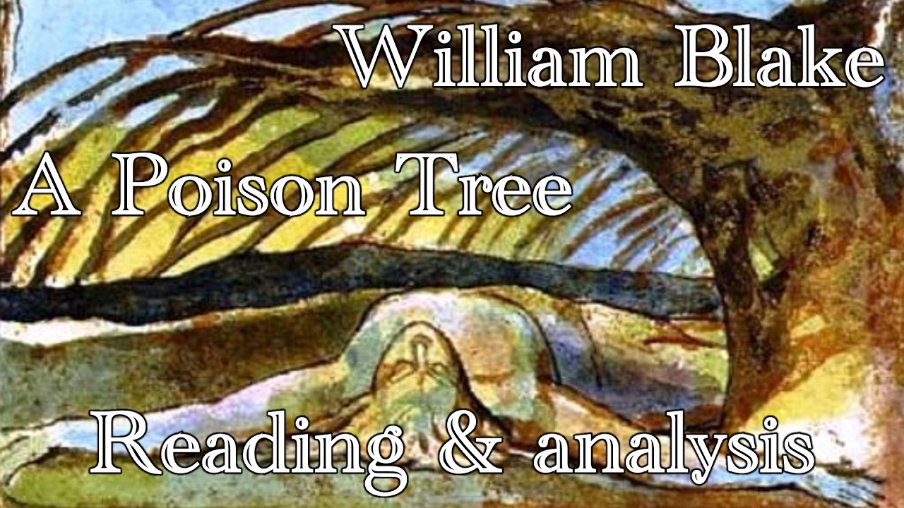 William Blake, A poison tree. Reading and analysis  Introduction to the poetry of William Blake #3