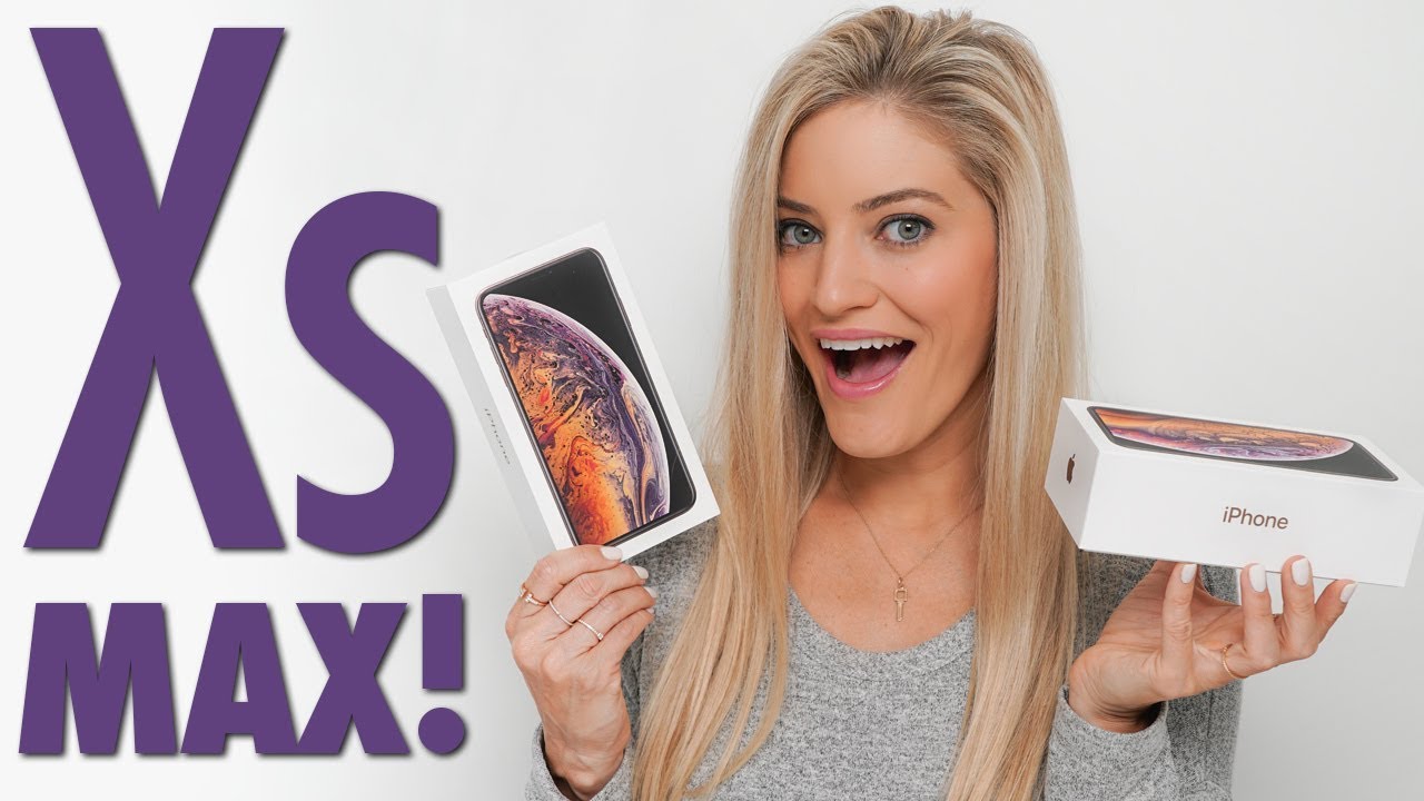Gold iPhone Xs Max Unboxing and review! - YouTube