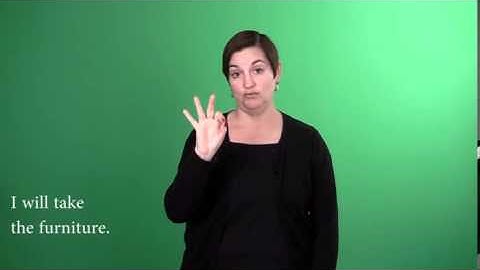Sign Language - Level 1: More Verbs That Change Movement to Show Subject and Object (Borrow, Take)