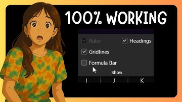 How To FIX  Formula Bar Not Showing Up In Google Sheets EASY FIX