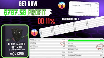 Black Panther Ultimate 2020 EA v1.5 MT4 | Best Forex Trading Robot 2025 | Live Results & Backtest