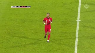 Shawal heads it in to make it 3-0 for Singapore vs Mongolia | ‘A’ International Friendly 2026