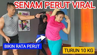 SENAM PERUT VIRAL | BIKIN TURUN 10 KG | PERUT JADI RATA