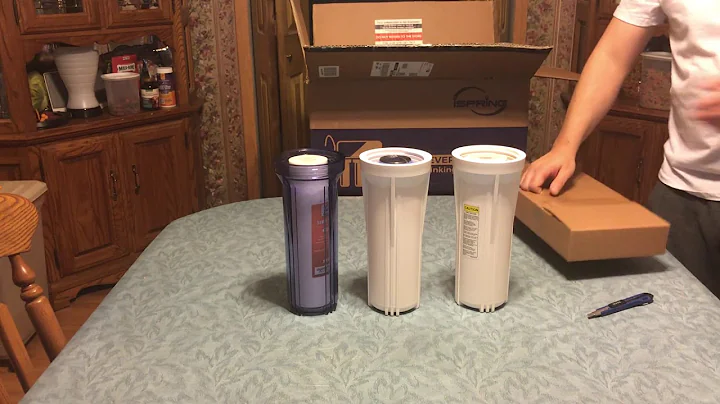 Review and unboxing of the Ispring Reverse Osmosis system