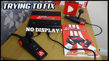 ATARI Flashback with NO DISPLAY - Can I REPAIR it?