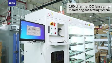 160 Channel DC Fan Aging Monitoring and Testing System#DC fan#coolingfans #testing machine