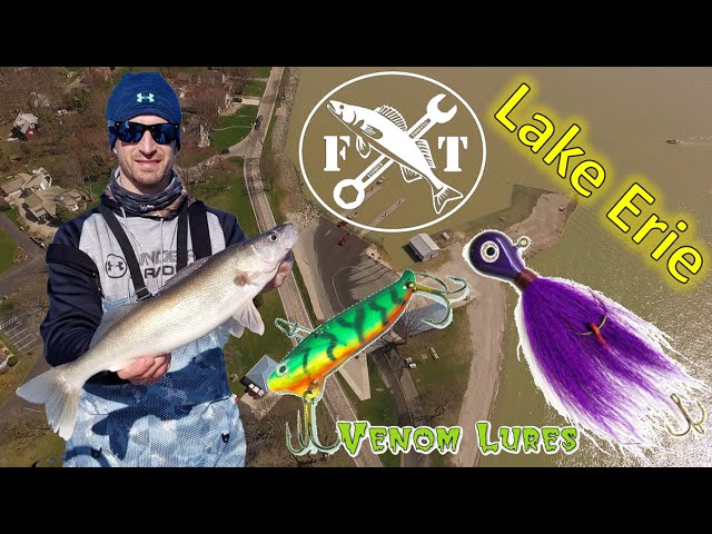 Lake Erie Jigging April 2020 - Hair Jigs and Blade Baits 