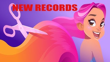 Hair Challenge Gameplay- New Records (103-112 levels)