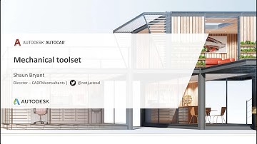 AutoCAD Mechanical Toolset Webinar | AutoCAD
