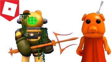 Roblox ! Skin The Lost Diver & Rest In Peace Gurt - New Badge! UltraRoleplay Piggy Alternative-Verse