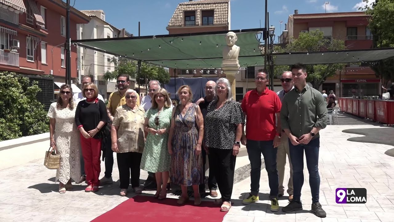 Inauguración del nuevo busto del alcalde Pedro Sola en Úbeda 1 Inauguración del nuevo busto del alcalde Pedro Sola en Úbeda