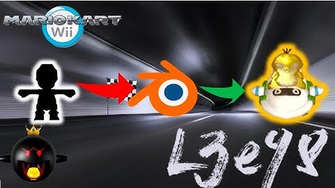 How to create custom Pokemon characters in MKWii (Blender tutorial)