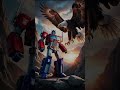 Meet the Beast: Bumblebee 🐝, Optimus Prime 🤖, and Eagle 🦅 Unite!" #ai#viralshort #fusion #hybrid