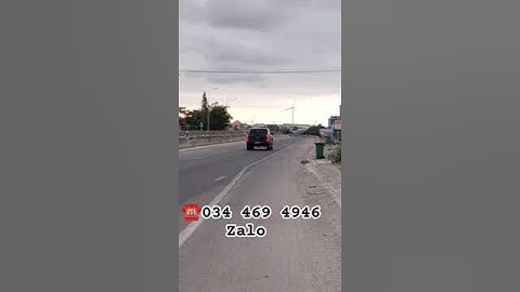 Đất mặt tiền đường quốc lộ1A.Liên hương Tuy Phong BìnhThuận ☎️ 0344694946 zlo