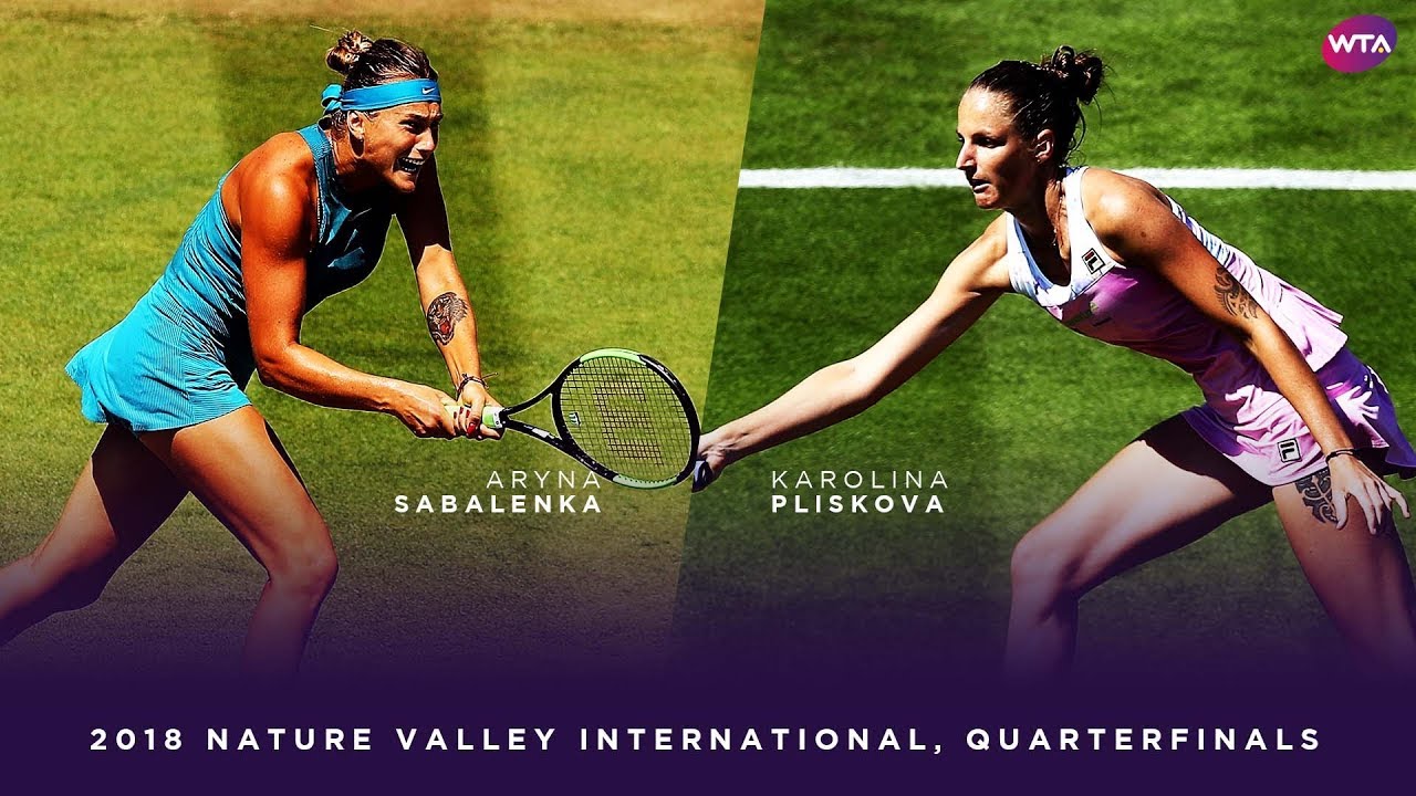 Aryna Sabalenka Vs Karolina Pliskova 2018 Nature Valley International Quarterfinals Youtube Aryna Sabalenka Vs Karolina Pliskova 2018 Nature Valley International Quarterfinals Youtube