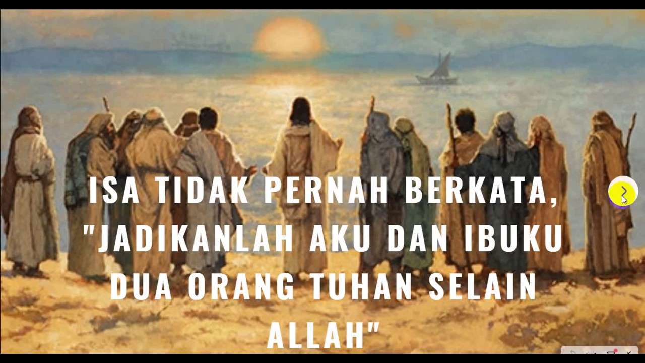 Isa Tidak Pernah Berkata, "Jadikanlah Aku dan Ibuku Dua Orang Tuhan