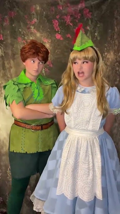 One girl is enough for Peter 😬  #peterpan  #aliceinwonderland #disneycosplay #neverland #wonderland