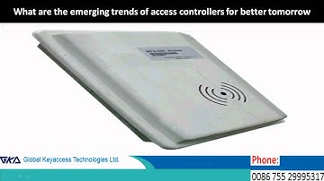 Emerging Technologies in Access Control System by www.globalkeyaccess.com