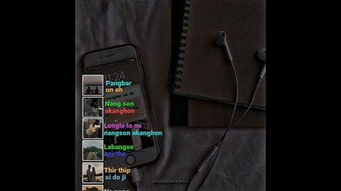 pangbar un eh / karbi song lyrics