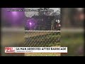 GA man arrested by deputies after barricading himself