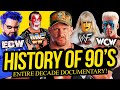 The ENTIRE History of 90's Wrestling!