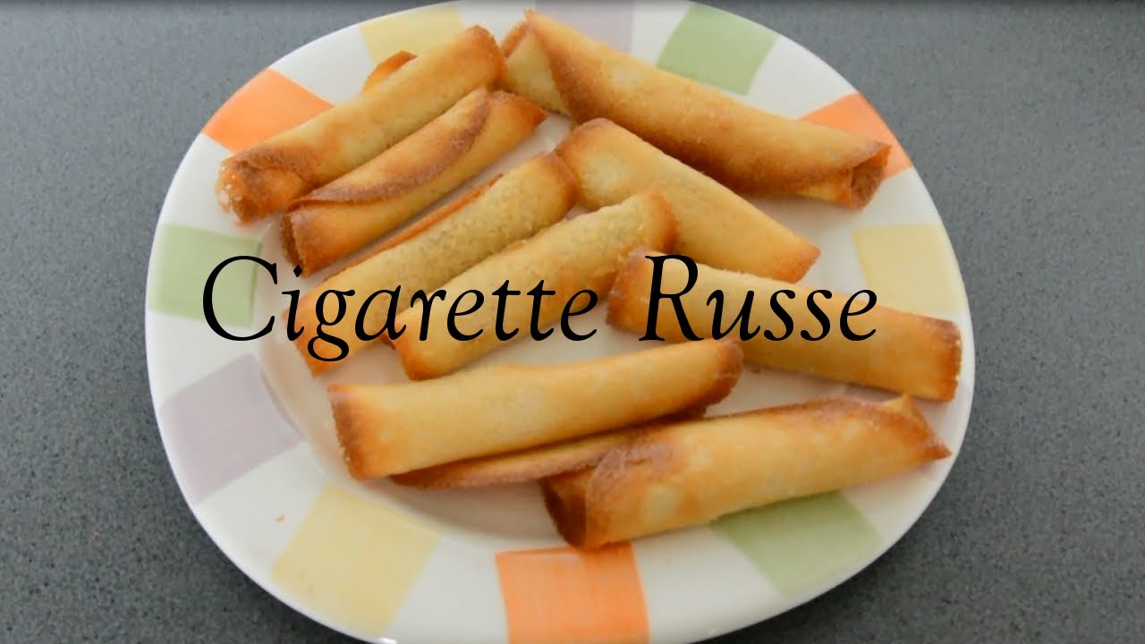 Cigarette Russe | Recette n°3 | - YouTube