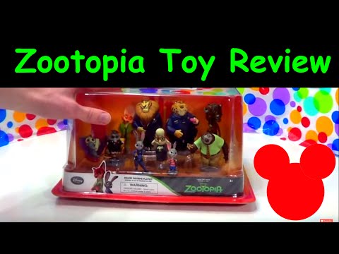 Disney Zootopia Toy Review: Judy Hopps, Nick Wilde, Clawhauser, Yax, Flash the sloth and more! - 동영상