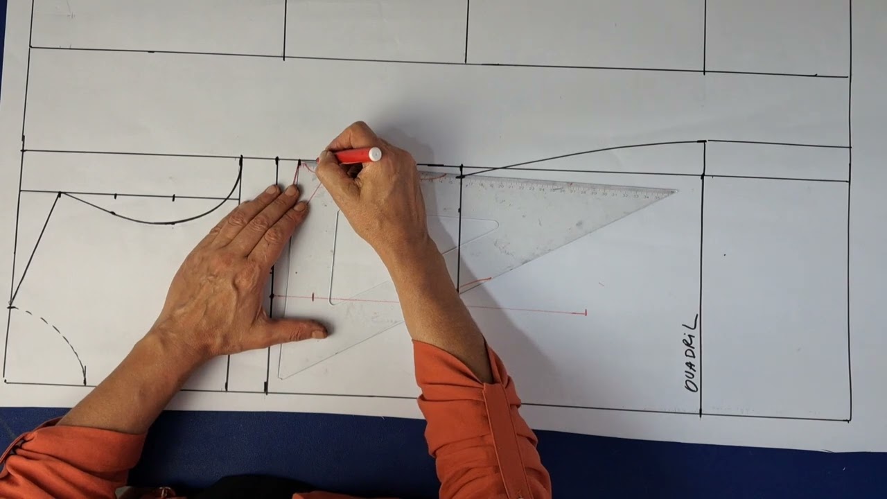 COMO FAZER MOLDE BASE DE VESTIDO NAS SUAS MEDIDAS | PASSO A PASSO COMPLETO