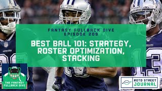 Best Ball Fantasy Football 101: Best Ball Strategy, Roster Construction, Stacking