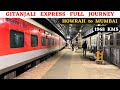 Gitanjali express full journey  howrah to mumbai