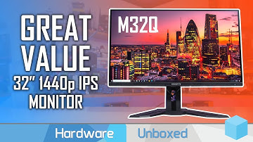Gigabyte M32Q Review, Great Value Monitor for 32-inch 1440p Gaming