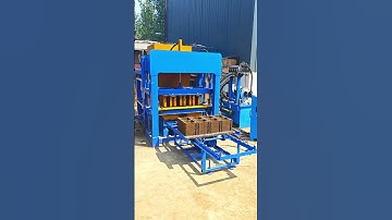 4inch hollow block making machine QT4-15 automatic hydraulic block brick making machine popular sale