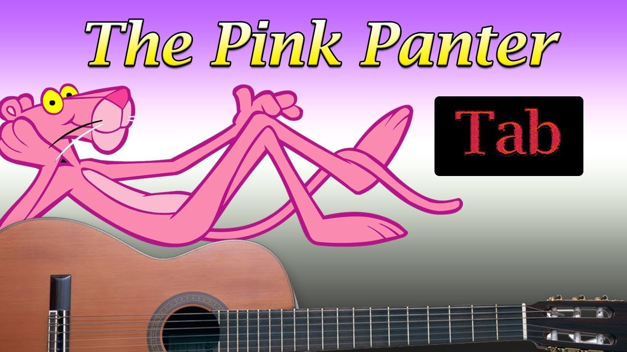 Pantera Rosa Song Pantera rosa Guitar solo THE PINK PANTER - YouTube