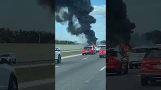 Two dead after private plane from Ohio State University airport crashes on Florida highway