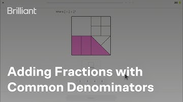 Adding Fractions with Common Denominators | Fractions | Brilliant