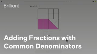 Adding Fractions with Common Denominators | Fractions | Brilliant