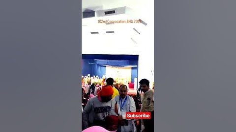 Bhu 102nd Convocation Ceremony | Bhu motivational videos #banaras