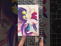 星野アイ描いてみた#推しの子#星野アイ#shorts #コピック#模写