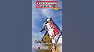 PDW-57 with Royal Crimson camo 👑✨ #codm #shorts