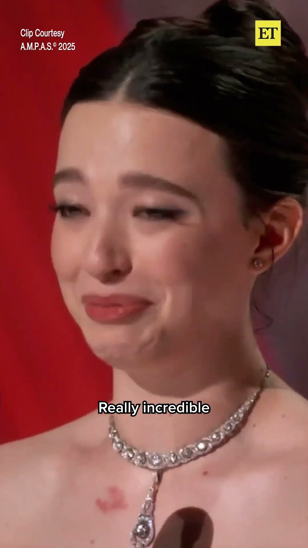 Mikey Madison wins her first #Oscar for Best Actress for 'Anora.' #oscars2025