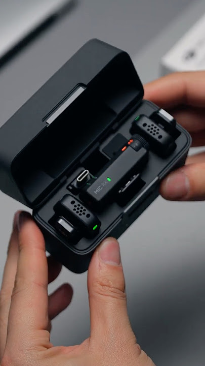 POV: You just took your content game to the next level 🎙️DJI Mic Mini wireless microphone
