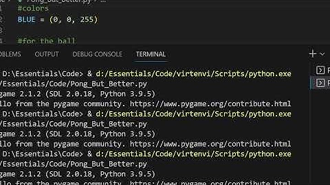 Pong with Python & Pygame – Tutorial