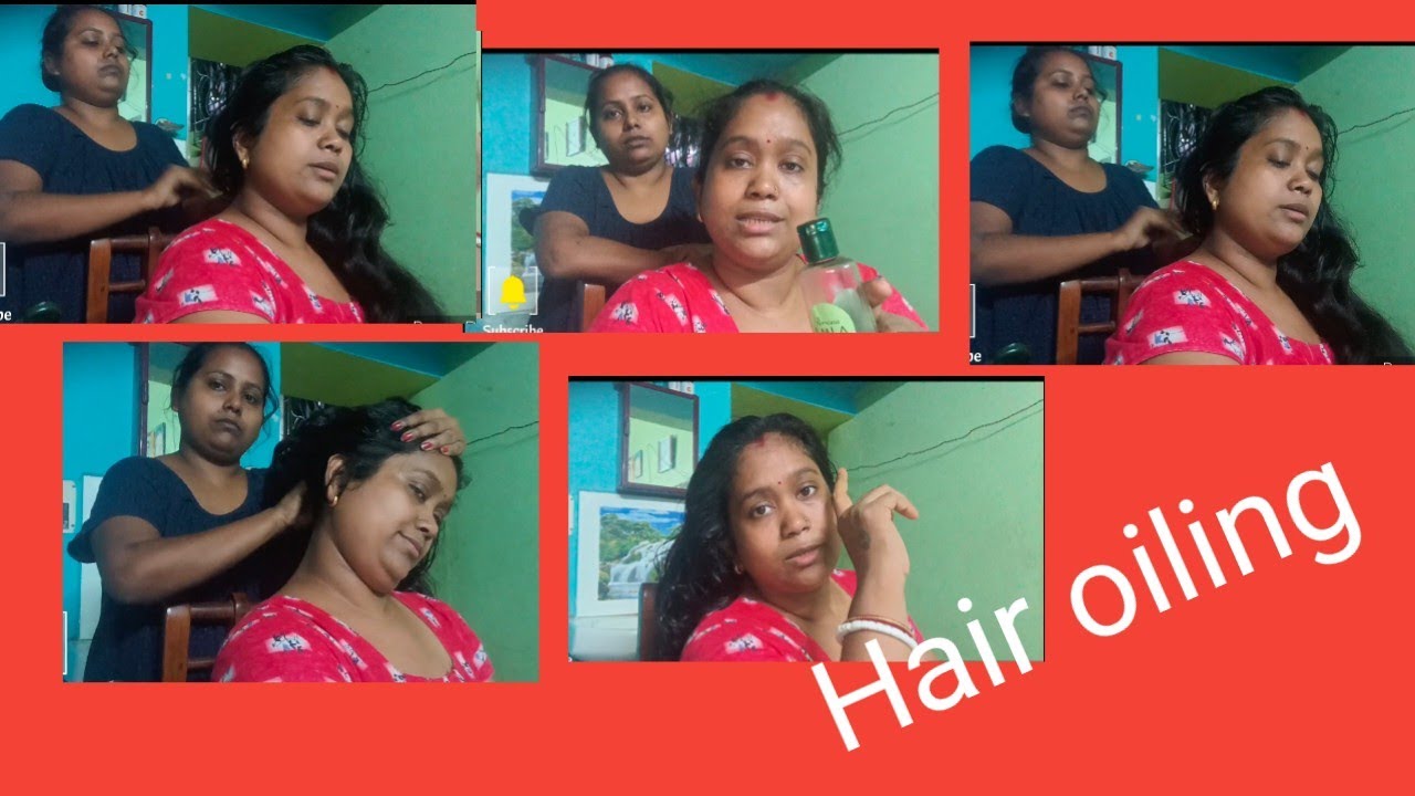 Hair oil massage for relaxation | head massage with oil || RM BLOGGER