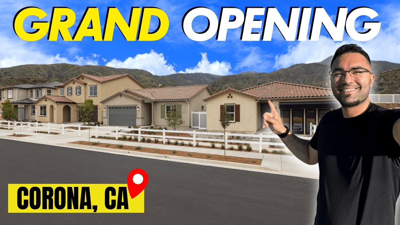 Beautiful New Homes For Sale in Corona CA | Home Tour of Monteverdi