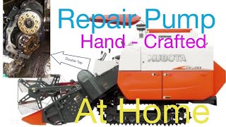 02 Repair HST Pump KUBOTA DC70 part 1