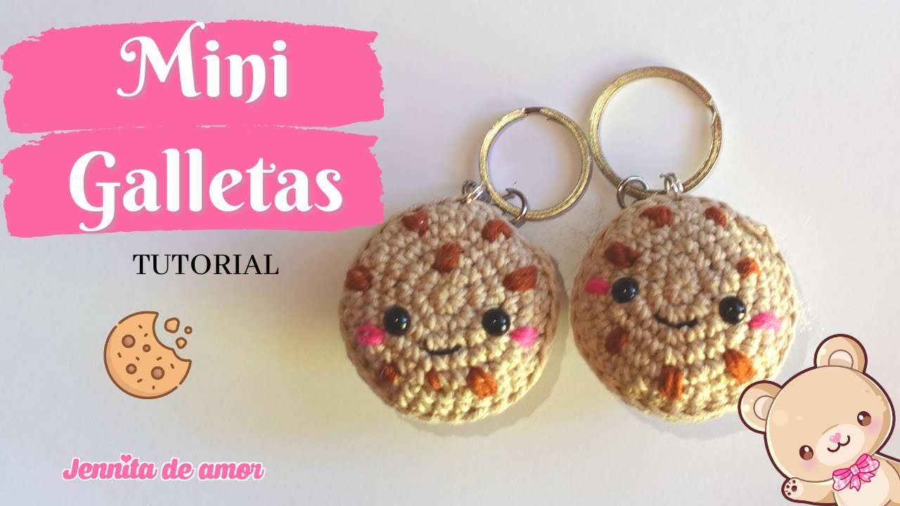 GALLETITA LLAVERO Amigurumi Tutorial